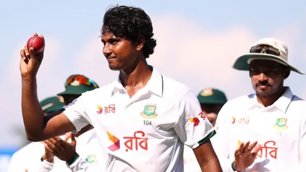 প্রথম বাংলাদেশি হিসেবে অস্ট্রেলিয়ার মাটিতে হাসান মাহমুদের রেকর্ড