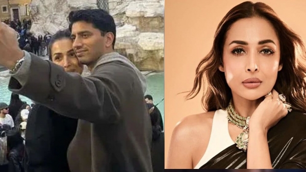 প্রেমিকের সঙ্গে ছুটি কাটাতে ইতালির রোমে মালাইকা, ভাইরাল যুগল